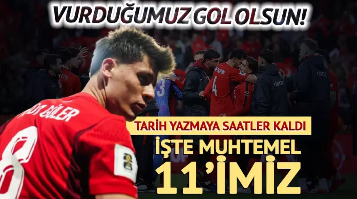 Milli Takım Tarih Maçına Çıkıyor: Dünya Kupası İçin Son 90 Dakika