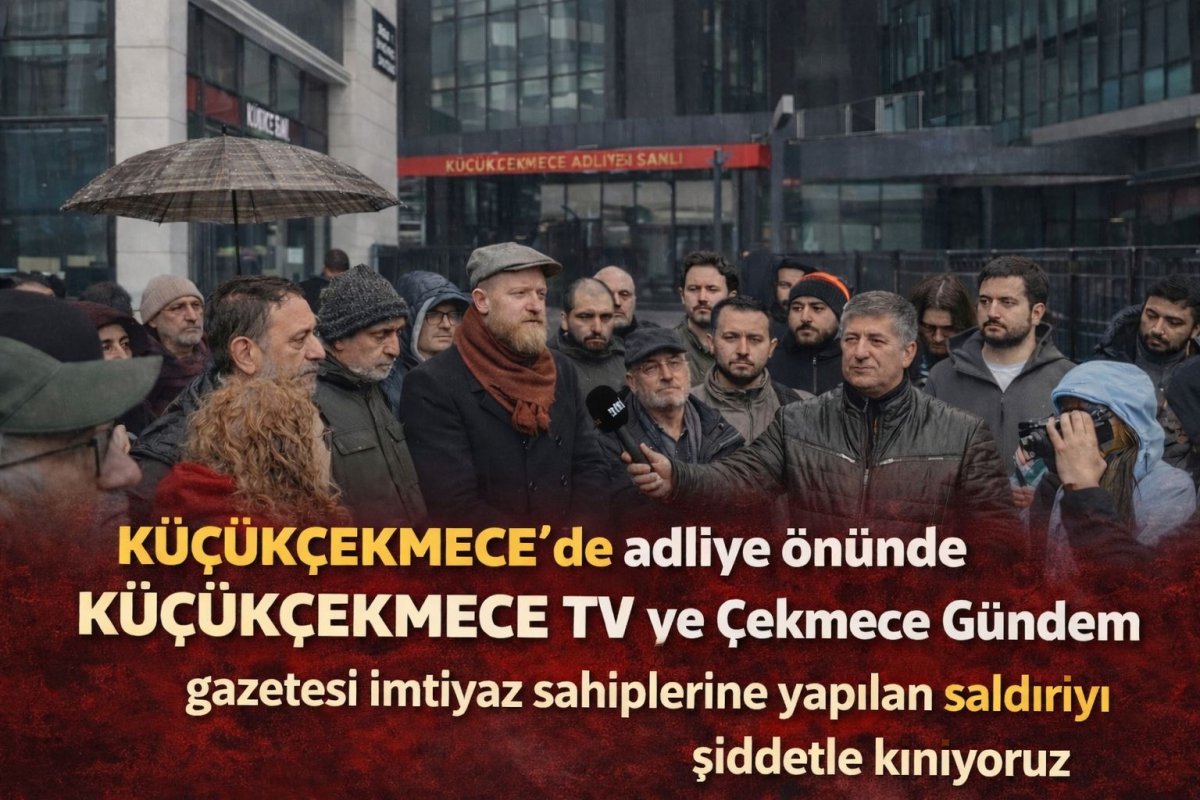 Sefaköy’deki Pankart Olayı Sonrası Gerginlik: Gazetecilere Fiziki Saldırı