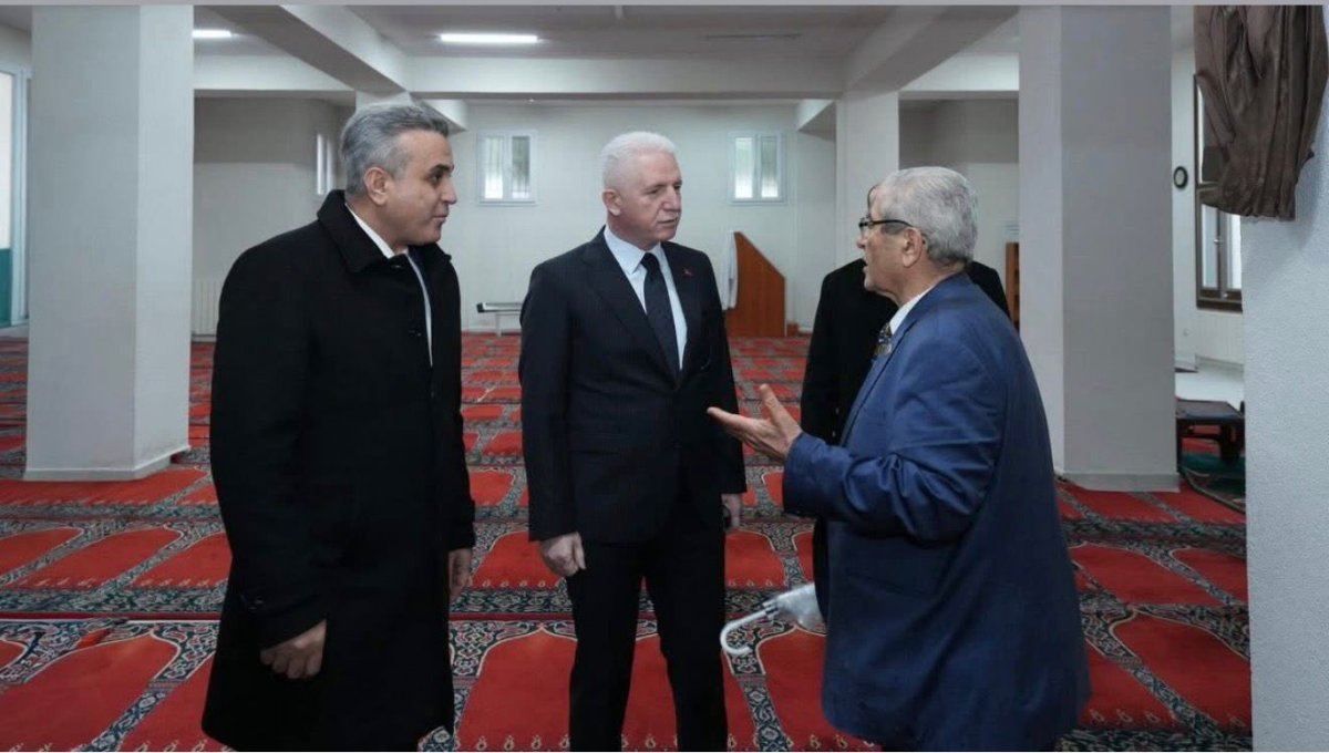 Vali Gül, Kanarya Camii’nde incelemelerde bulundu