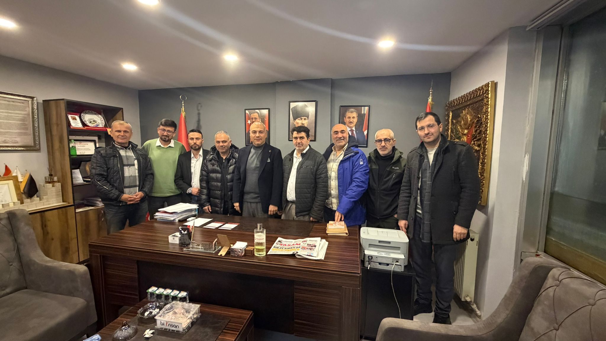 BBP KÜÇÜKÇEKMECE İLÇE BAŞKANI M. CEM ÖZEL GAZETECİLERLE İFTARDA BULUŞTU