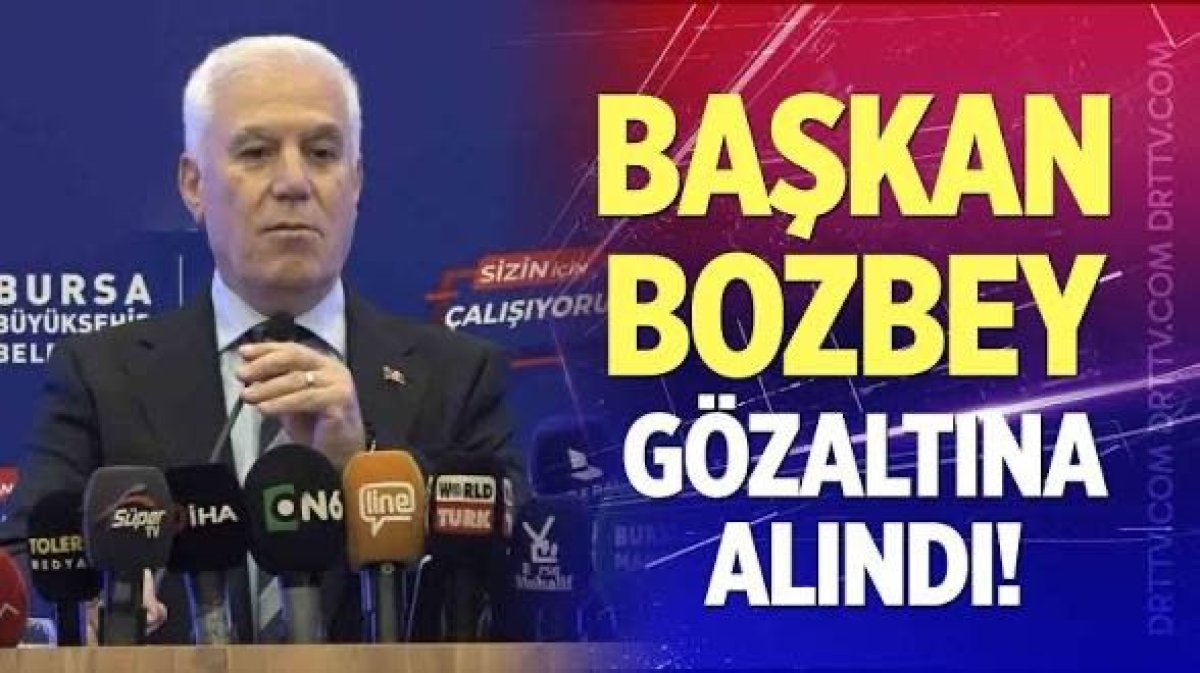 Bursa’da Büyük Operasyon: Başkan Mustafa Bozbey Gözaltında