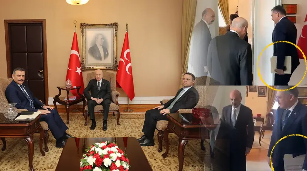Bahçeli’ye Sürpriz Bakan Ziyareti! Görüşmenin Detayları Merak Konusu Oldu